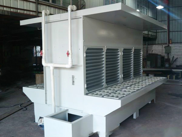 双工位水帘打磨操作台