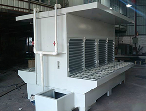 双工位水帘打磨操作台